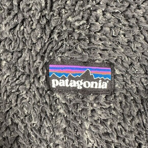 Patagonia High Pile Fleece 1/4 Zip Pullover Sweater Green Mens Size M Outdoor - Picture 6 of 7